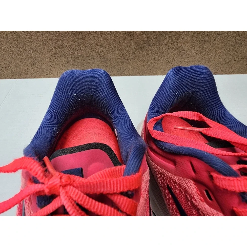 Brooks Launch 9.5 Womens Size 8.5 B Pink White Athletic Running Shoes Sneakers